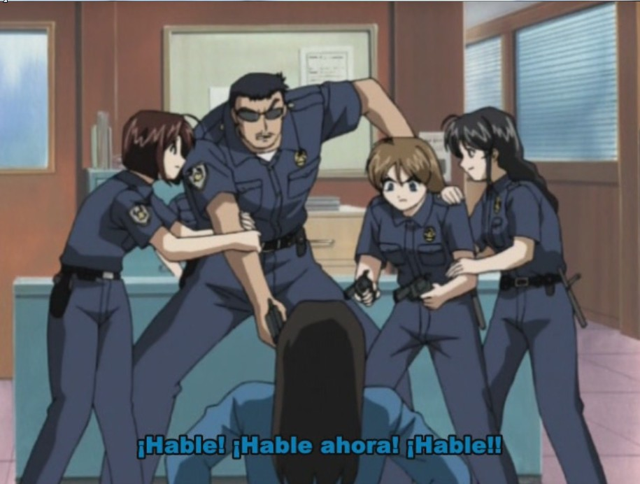 You are under arrest No mercy (Anime Generation)