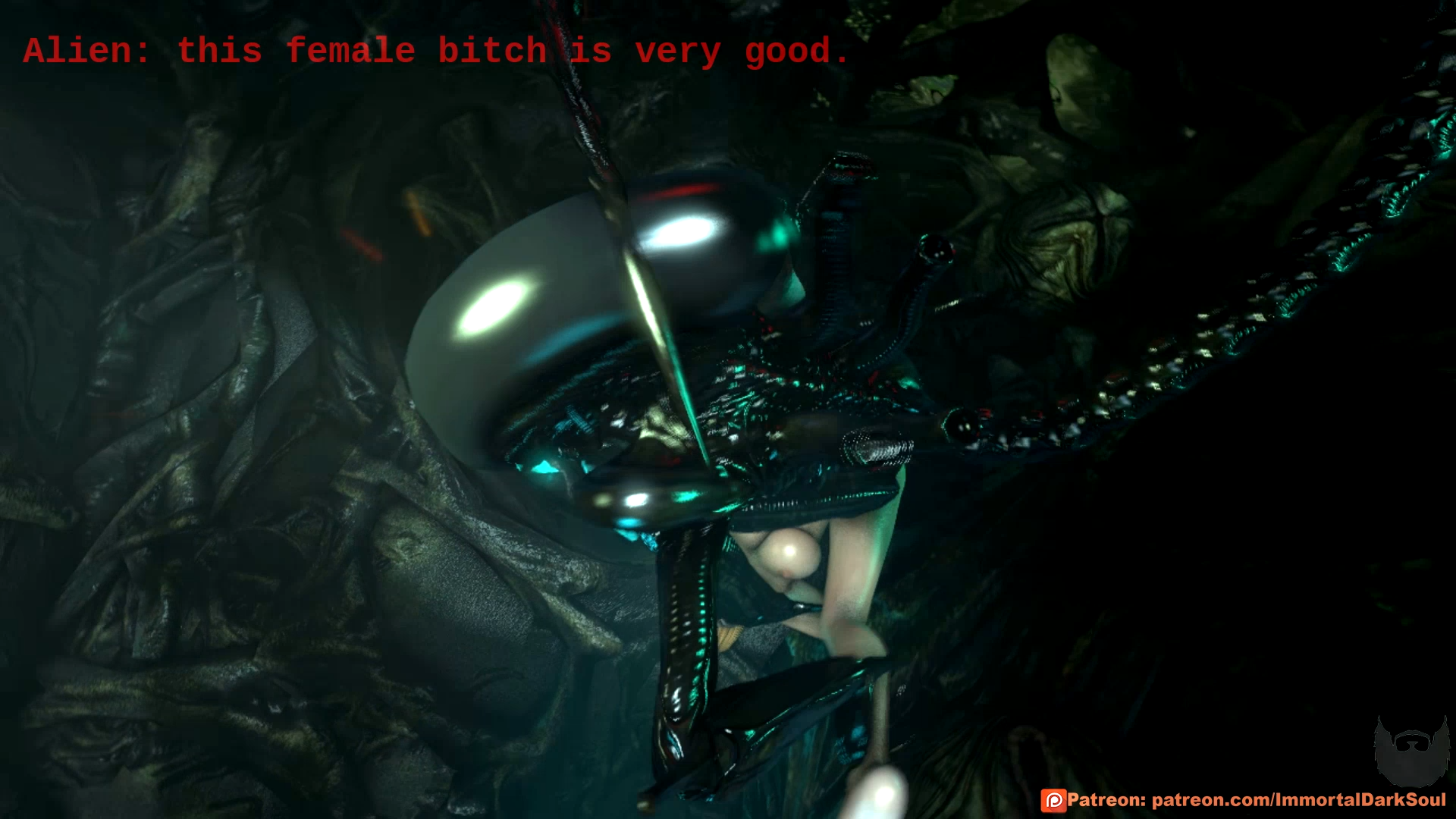 Space Mission - Tina: Alien Briding (Raw)