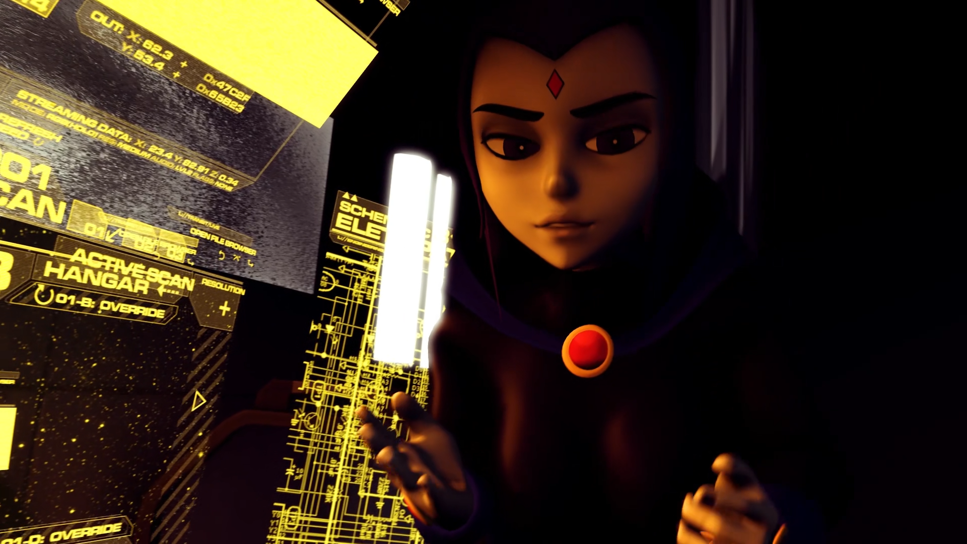 Calming her demons (Raw)