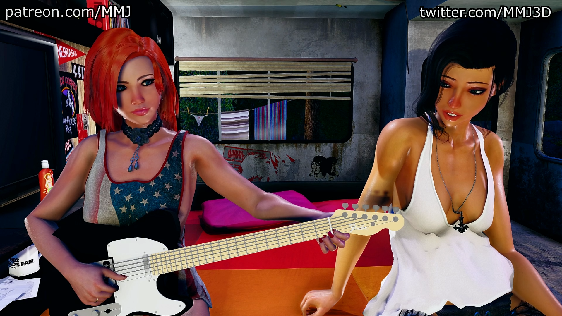 Campfire Memories - Kat and Valerie (Raw)