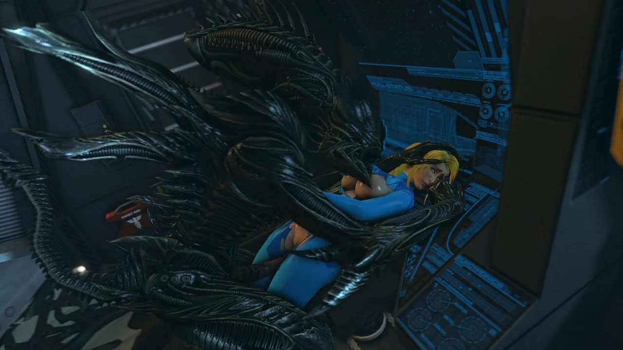 Samus on a Strange Alien Planet (Raw)