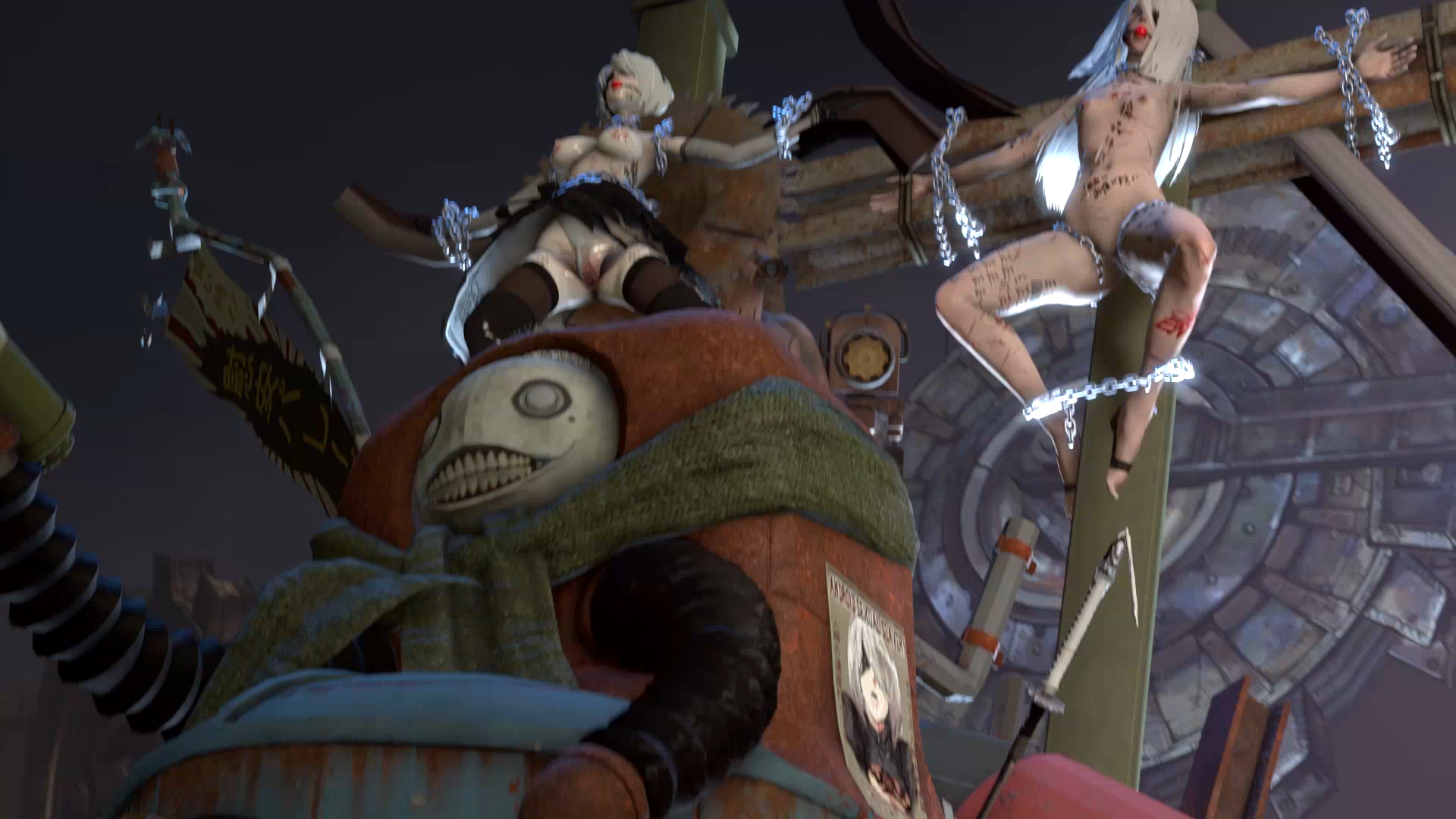 Nier-automata: Yorha troops extermination plan (Opiumud)