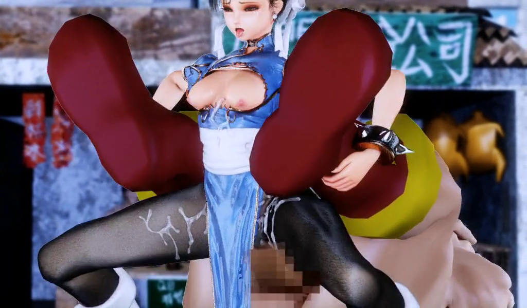 Fighting Girl Li: Defeated and automatically assaulted (Raw)