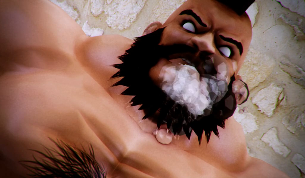 Fighting Girl Li: Defeated and automatically assaulted (Raw)