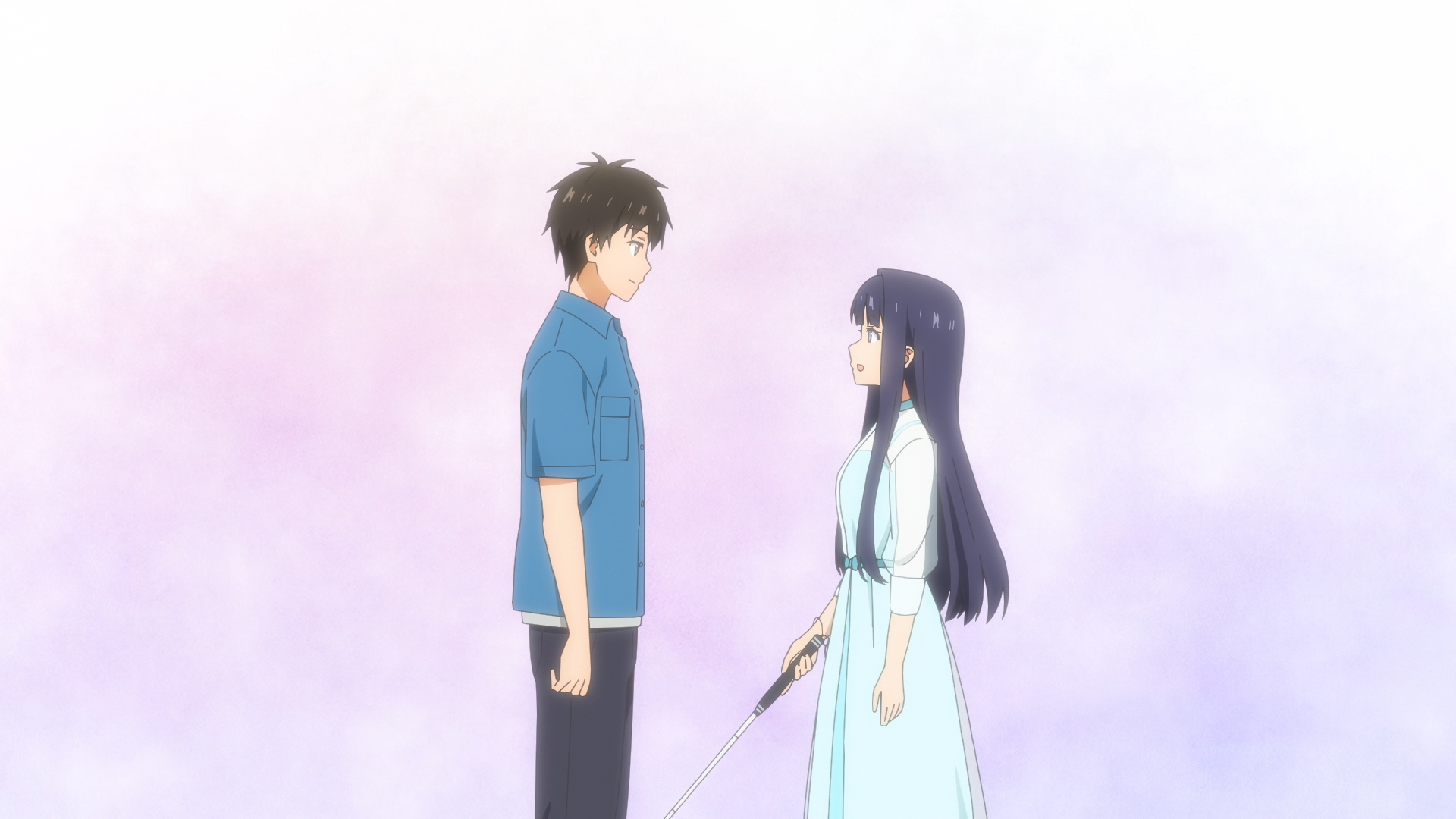 Toumei na Yoru ni Kakeru Kimi to, Me ni Mienai Koi wo Shita (Erai-raws)