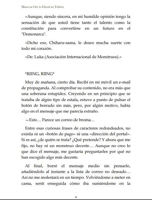 Maou na Ore to Ghoul no Yubiwa