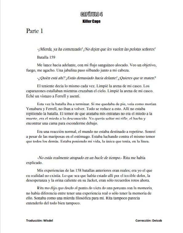 All You Need Is Kill