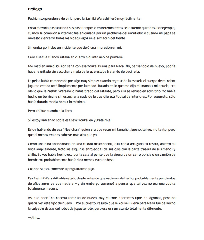 Intellectual Village no Zashiki Warashi