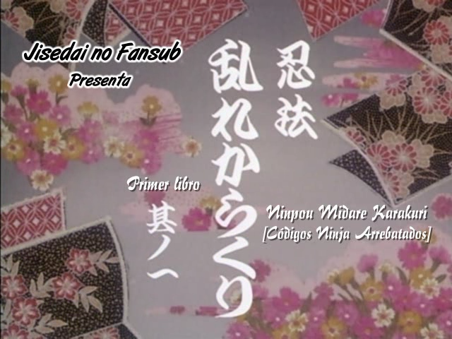 Ninpou Midare Karakuri (La chica ninja) (Jisedai no Fansub)