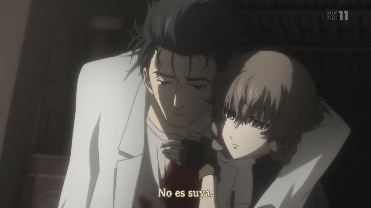 Steins;Gate Episode 23 β (Yoru no Kousen)