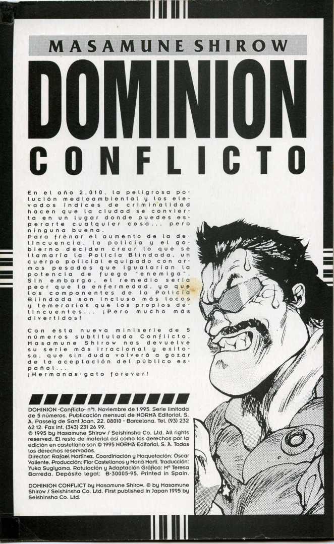 Dominion Conflict One: No More Noise (Comic Release Group)