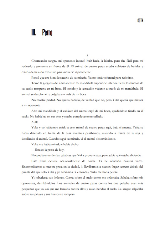 Goth: Wristcut Jiken