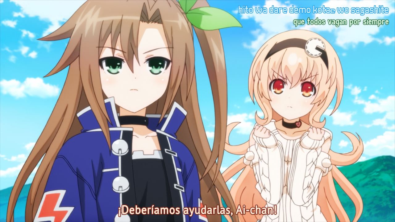 Choujigen Game Neptune: The Animation (Homika Subs, Shiroisora no Fansub)