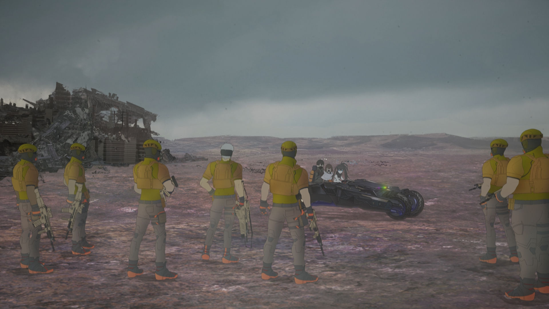 Black★★Rock Shooter: Dawn Fall (Nejireta)