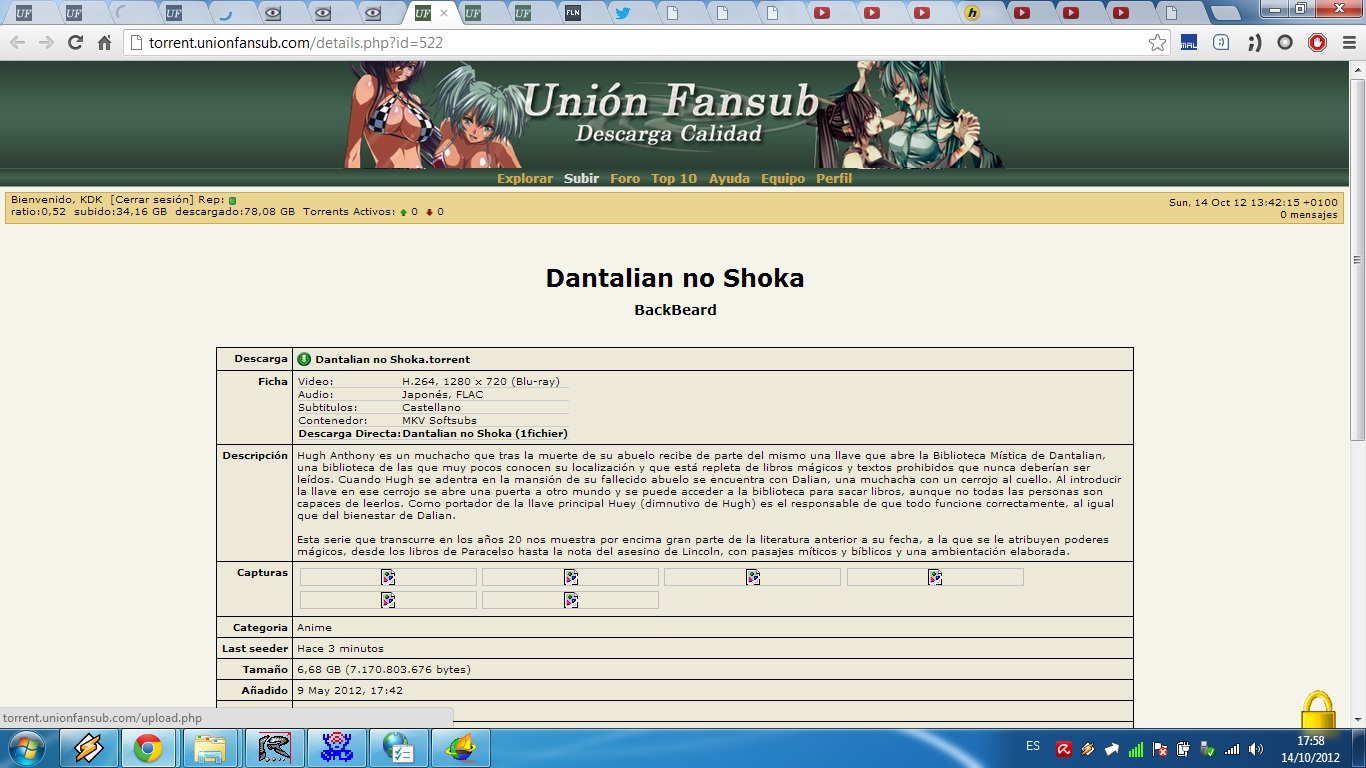 ¡Cómo crear torrent, ponerlo a seedear y de paso, como seedear un torrent! (subir)