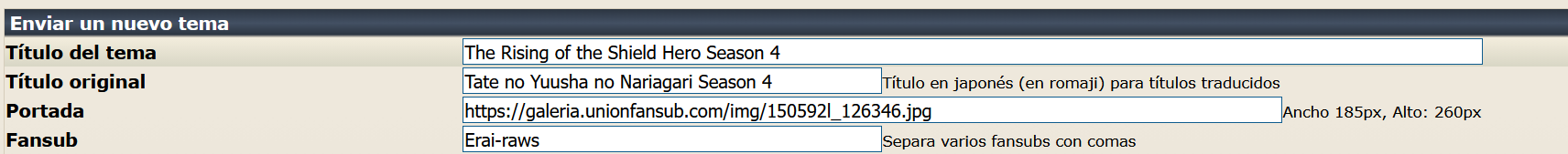 Error subida - portada (Al subir el aporte da este error)
