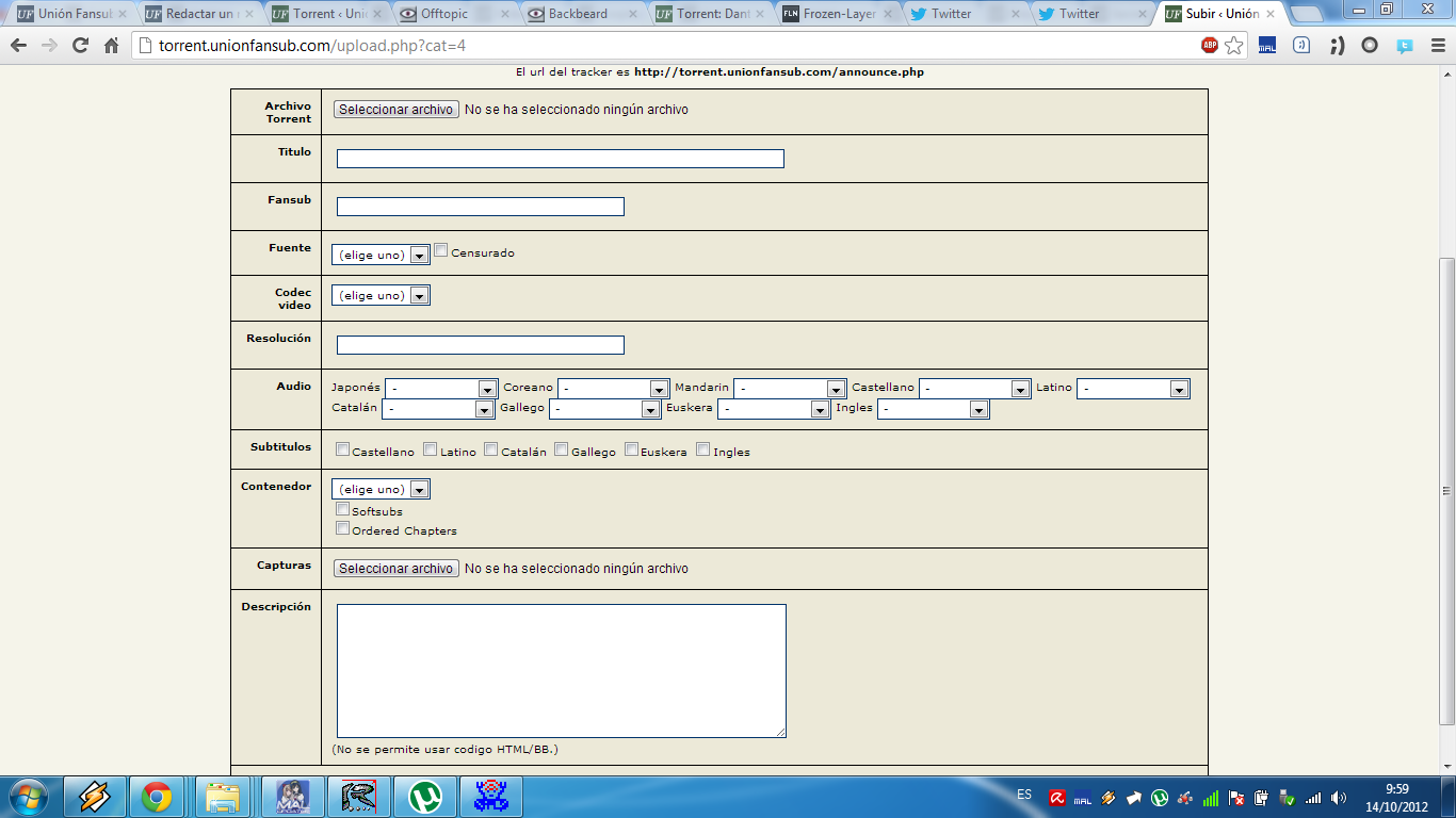 ¡Cómo crear torrent, ponerlo a seedear y de paso, como seedear un torrent! (upload)