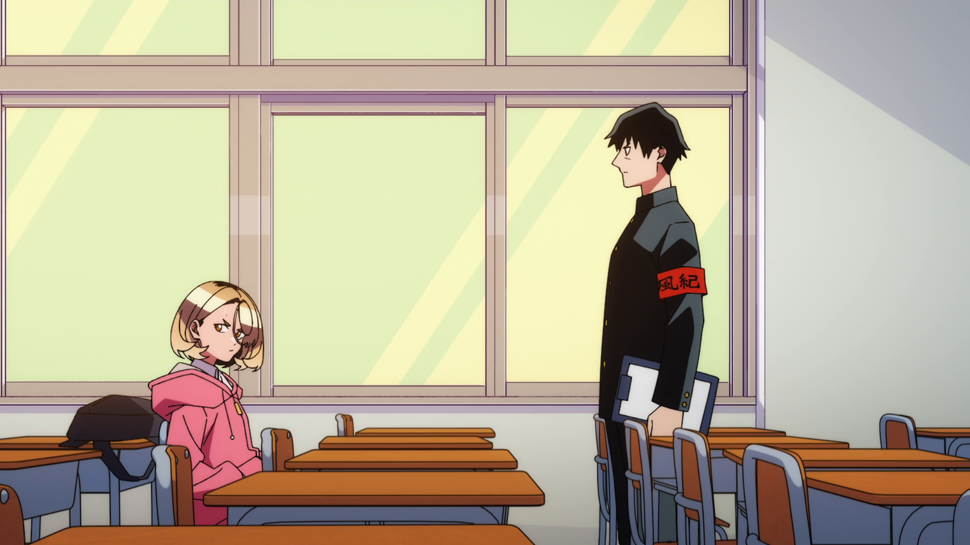 Ponkotsu Fuuki Iin to Skirt-take ga Futekisetsu na JK no Hanashi (Erai-raws)