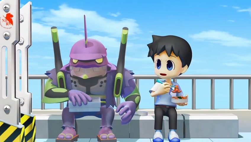 Puchi Eva: Evangelion@School (Animugen Fansub; Wish no Friki Blog Fansub)