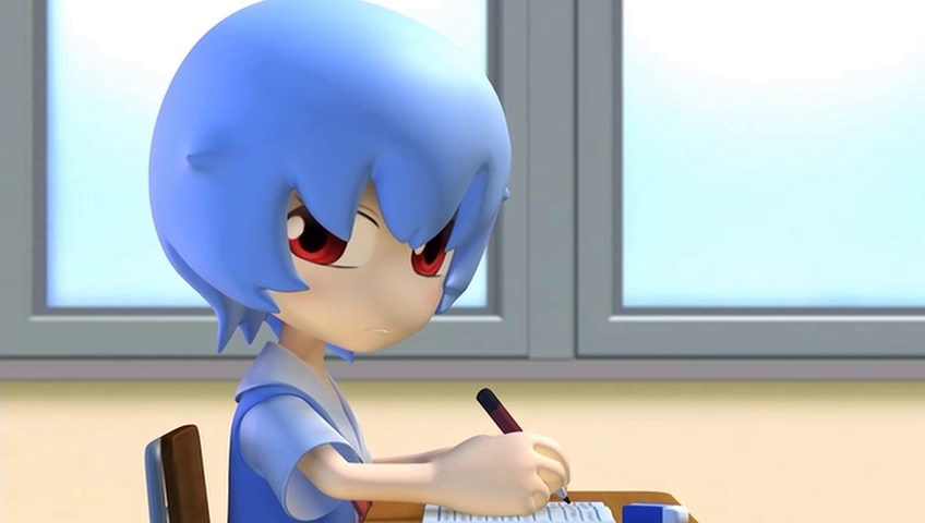 Puchi Eva: Evangelion@School (Animugen Fansub; Wish no Friki Blog Fansub)